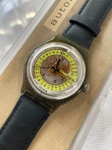 -swatch 스와치 오토매틱 자동 손목시계 미사용품