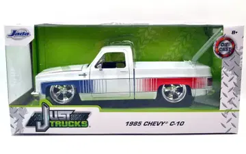 1985 쉐비 C-10 커스텀 (화이트) 1 위드/칼테리 휠