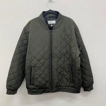 캘빈클라인 남성용 퀼팅 보머 자켓 US/XL 올리브