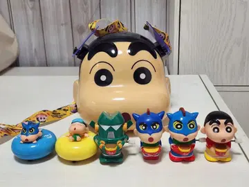짱구는 못말려(크레용 신짱) 팝콘 통 피규어 세트