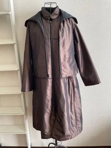 HIROKO KOSHINO 베스트 포함 롱 코트 11호