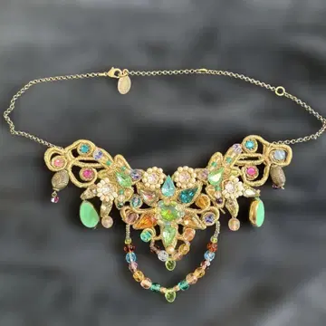 michalnegrin 미하엘 네그린 멀티 컬러 고져스 목걸이