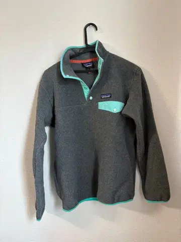 Patagonia Synchilla 플리스 자켓 XS 그레이/민트