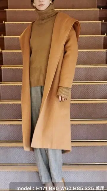 미사용, ur's 후드 가운 코트