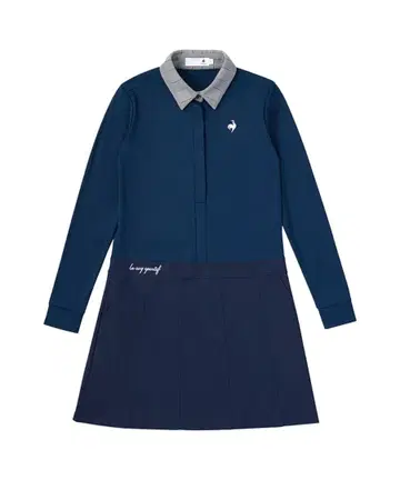[르꼬끄 스포르티브] 골프 미니 원피스 네이비 L