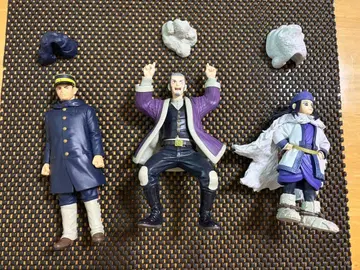 [한정 가격 인하] 골든 카무이 피규어 3체 세트