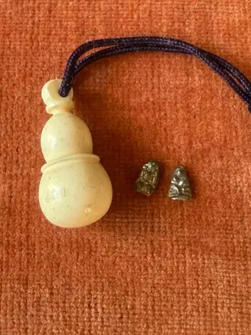 앤티크 옥발롱 표주박 화이트