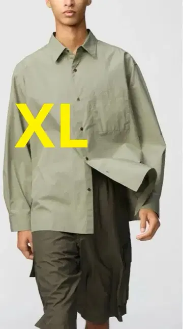 [ 완판템 ] UNIQLO:C 브로드 오버 사이즈 셔츠 XL