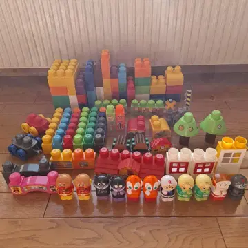 3일 연휴 한정판 가격 인하! 호빵맨 MEGA BLOKS 블록 세트