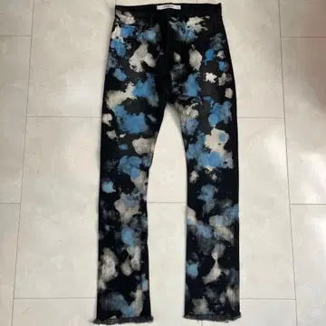 코지마 진스 페인트 디자인 데님