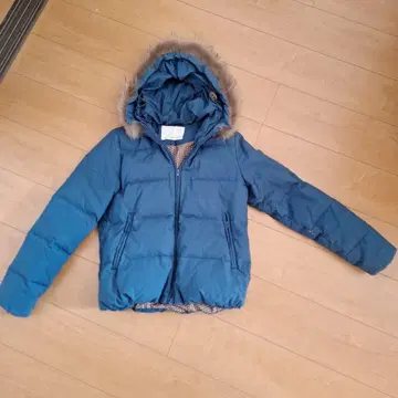 pual ce cin 파랑 다운 자켓 퍼 포함