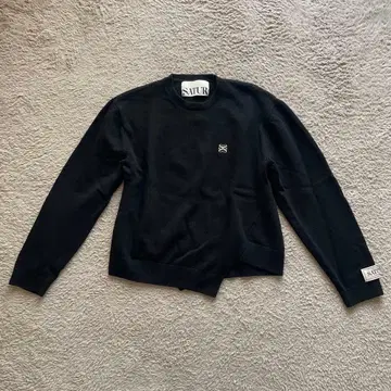 SATUR Unbalanced Cashmere Blend Knit