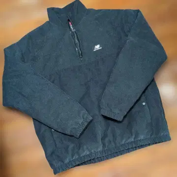 NB 하프 지퍼 코듀로이 다크 그레이
