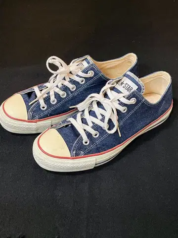 [ 빈티지 ] 컨버스 올스타 데님 원단 사이즈 25.5cm