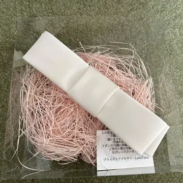 러브 티아라 리본 모자 꽁지 나데시코