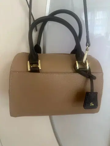 자유구 숄더백 베이지