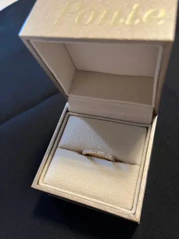 폰테베키오 다이아몬드 하프 이터니티 핑크 골드