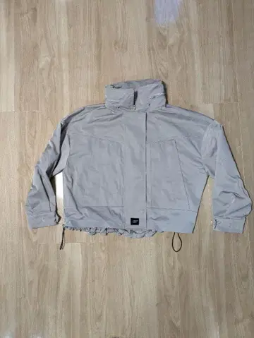 여성용 후드 부착 블루종 큰 사이즈