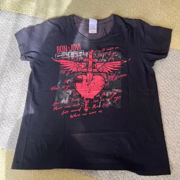 BON JOVI 2018 투어 여성용 T셔츠