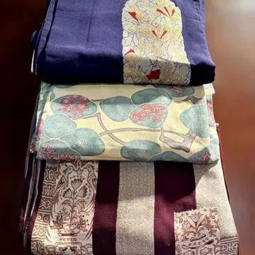 앤티크 기모노 묶음 판매 3장 리메이크용(^^)