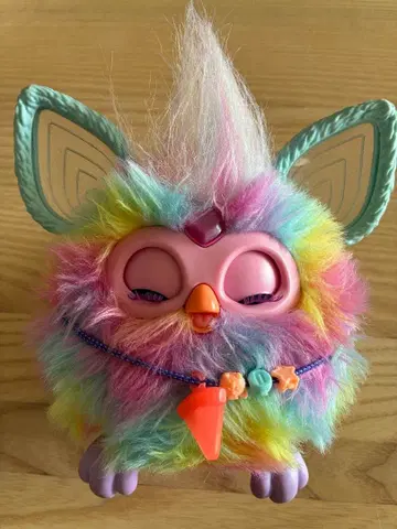 해즈브로(HASBRO) 퍼비 타이다이 전동 봉제 인형