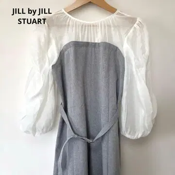 JILL by JILL STUART 블라우스 도킹 베어 원피스