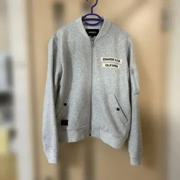 AVIREX 그레이 점퍼 M 사이즈