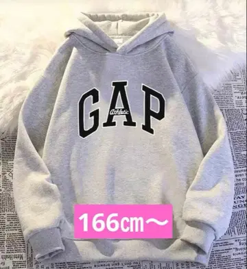 새상품 GAP 후드티 그레이 후드 부착 맨투맨 166 ~ 여성용
