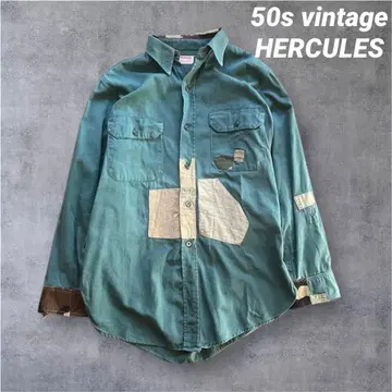 [ 초레어 ] 50s HERCULES 빈티지 워크 셔츠 아메카지