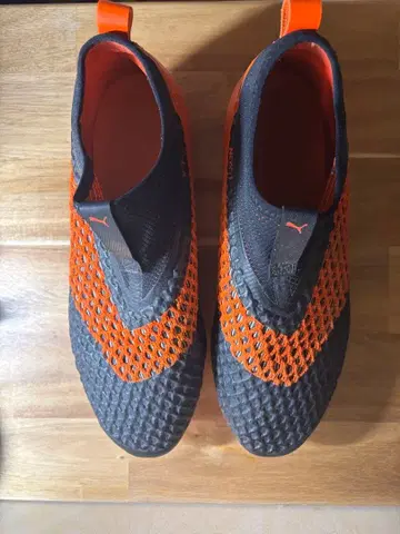 Puma 축구화 스파이크 오렌지/블랙