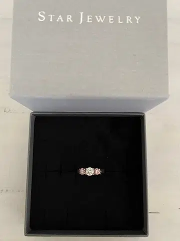 스타 주얼리 STAR JEWELRY 지르코니아 & 퍼플 스톤 반지