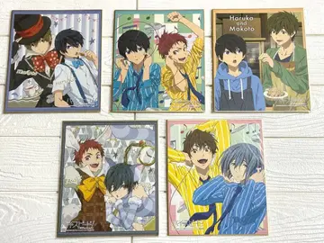 레어 하이 스피드! Free! 애니 복권 색지 5세트