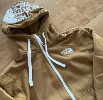 THE NORTH FACE 브라운 풀 집업 후드티 S