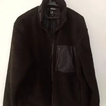 캉골 별주 오버 사이즈 시프 보아 플리스 자켓