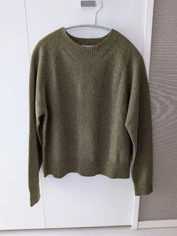 마가렛호웰 울코튼 니트 숏 기장