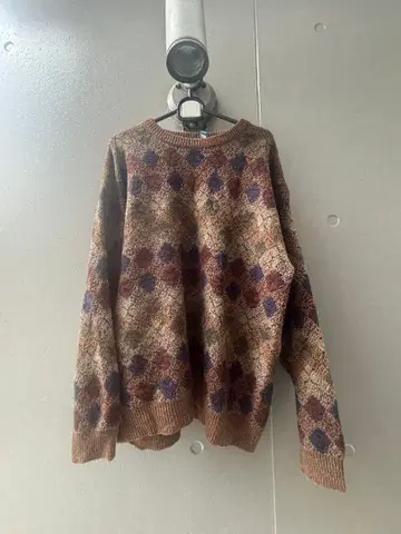 TOWNCRAFT 다이아몬드 패턴 스웨터 L 니트