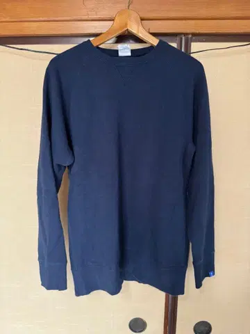 LOOPWHEELER / 루프 휠러 맨투맨 네이비