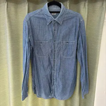 H.R. MARKET 데님 셔츠 긴팔 샴브레이 셔츠