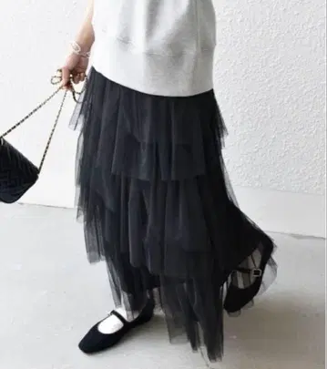 SHIPS any 쉽스 에니 튤 티어드 스커트