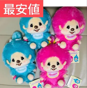 몬치치 통통 손안에 쏙 봉제 인형 2종 4개 세트