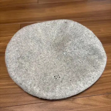 그레이 울 베레모