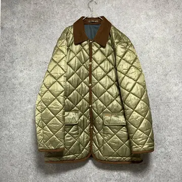 크로커다일 신살레이트 퀼팅 다운 자켓 L