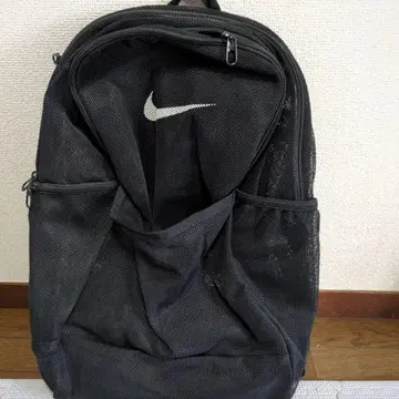 나이키 메쉬 백팩 블랙