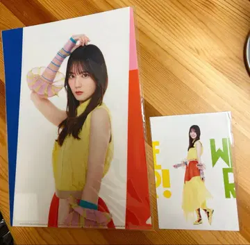 히나타자카46 전시회 WE R! 클리어 파일 엽서 코사카 나오