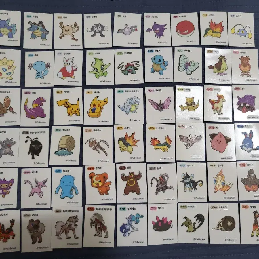 Pokemon stickers bulk