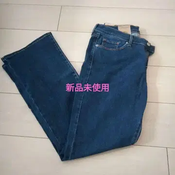 Levi's 다크 블루 부츠컷 데님