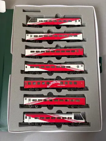 KATO 10-306 SUPER EXPRESS RAINBOW 7량 세트