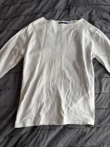 Saint James 세인트 제임스 화이트 무지 프랑스제