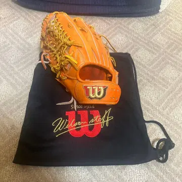 윌슨 일반 경식 왼쪽 외야수용 손목 부분 레이스 없음