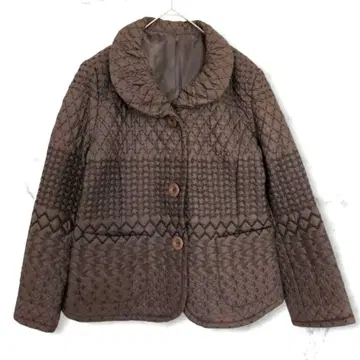 [랄비쿠스] 퀼팅 자켓 아우터 브라운 M 사이즈